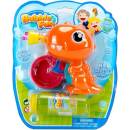 Sparkys Bubble Fun Dinosaurus s náplní 60 ml oranžová