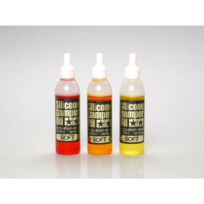 Tamiya Silicone Damper SOFT Oil Set 3× 20 ml