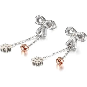 HARAHU Обеци be-20673 - Сребърен kp20673 (be-20673)