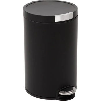 EKO-Europe Кош за отпадъци EKO ARTISTIC с педал (20 л) - черен (EKO 922520 - Matt black)