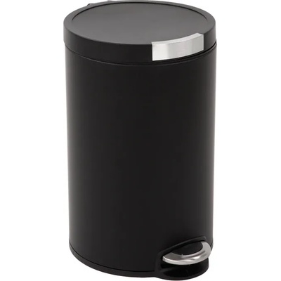 EKO-Europe Кош за отпадъци EKO ARTISTIC с педал (20 л) - черен (EKO 922520 - Matt black)