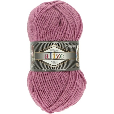 Alize Superlana Midi 28 purple pink