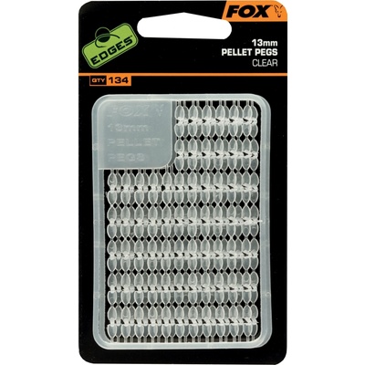 FOX Edges Pellet Pegs 13mm x 2 clear