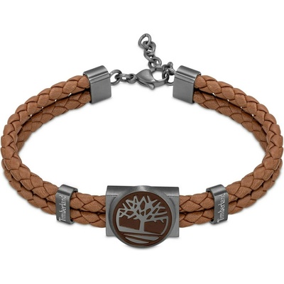 Timberland двойна мъжка кожена гривна кафява TDAGB0001902 Timberland | Mnogotsveten | МЪЖЕ | UNI