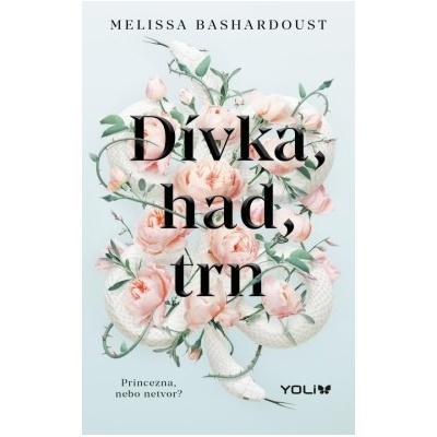 Dívka, had, trn