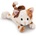NICI плюшена трицветна котка 20см, лежаща green (62142)