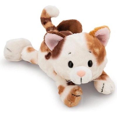 NICI плюшена трицветна котка 20см, лежаща green