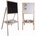 3TOYSM Double sided wooden standing board