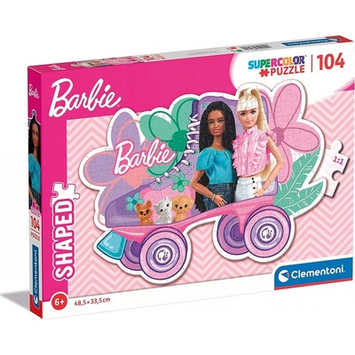 Clementoni Obrysové Barbie Korčule 104 dielov