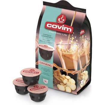 Image 1 of Covim Кафе капсула Covim Ginseng 16 бр. , съвместими с Dolce Gusto (100441)