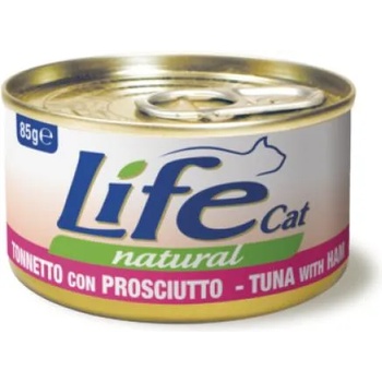 Life Pet Care Life Cat Natural Tuna & Ham - с риба тон и прошуто 85 гр