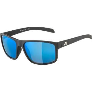 Alpina Слънчеви очила Alpina Nacan I Polarized Mirror S3 Sunglasses - Black Matt / Blue Mirror - размер One Size (205-4846-0111) Слънчеви очила