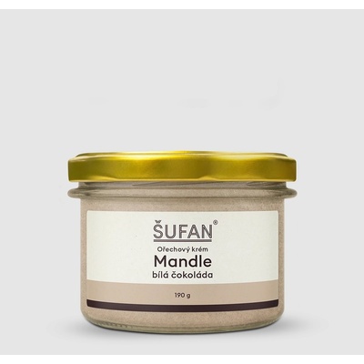 Šufan Mandlový krém s bílou čokoládou 190 g – Zboží Dáma Šufan Mandlový krém s bílou čokoládou 190 g – Zboží Dáma