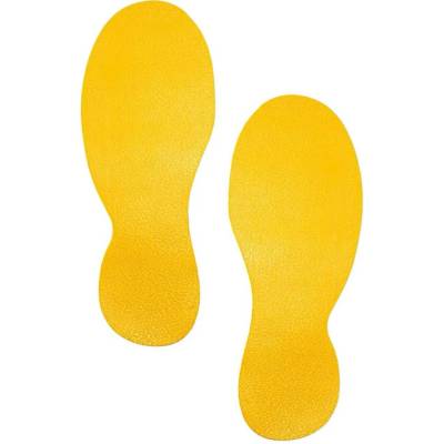 DURABLE Podlahové značení "STOPA" - 240 × 90 mm - 5 párů – kód 172704