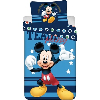 Jerry Fabrics Povlečení Mickey "Team" 140x200 70x90