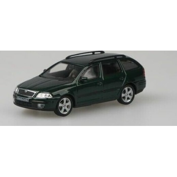 Abrex Škoda Octavia Combi 2004 tm. zelená 1:43
