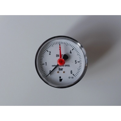 STENO Tlakoměr 63 0-6 bar 1/4" zadní M6Z – Sleviste.cz