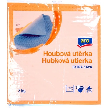 Aro Hubková utierka extra savá 1 ks
