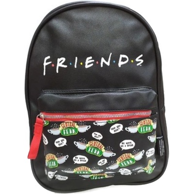 CurePink Friends Central Perk černý