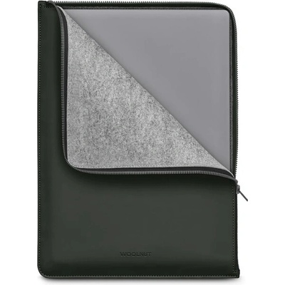 Woolnut Coated PU Folio puzdro pre 16" MacBook Pro tmavo zelené WN-MBP16-RP-F-1703-GN