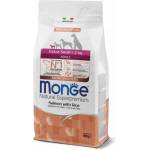 Monge Natural Superpremium Extra Small Adult Salmon with Rice - пълноценна суха храна за пораснали кучета от миниатюрни породи със сьомга и ориз - 800 гр, Италия - 1457