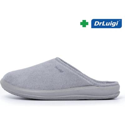 DRLUIGI zdravotné papuče sivé PU-01-01-TF Sivá