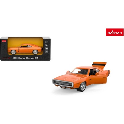 Rastar 1970 Dodge Charger R/T 1:36 oranžové