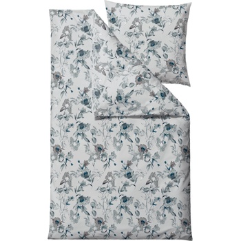 Södahl Спално бельо Flower Burst с калъфка за възглавница 80 x 80 cm 135 x 200 см синьо (15636)