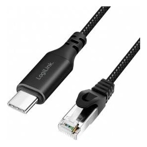 LogiLink USB 3.2 Type C - RJ45 1.0m