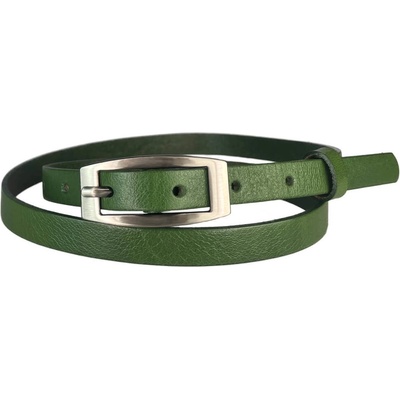 Penny Belts kožený opasek 15-2-31 zelený