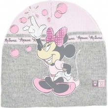 Dívčí zimní čepice Minnie Mouse TH4146 šedá/ světle růžová