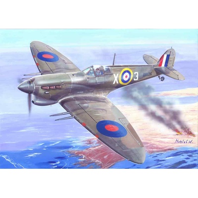 Kovozávody Prostějov Supermarine Spitfire Mk.Vc Four Barrels over Malta 1:72