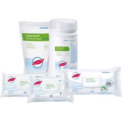 Schulke Mikrozid sensitive wipes wipes premium 100 ks