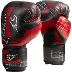 ARMAGEDDON Boxing Gloves Genuine Leather - Black 14 oz