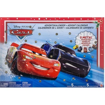 Mattel Cars 3 Adventní kalendář