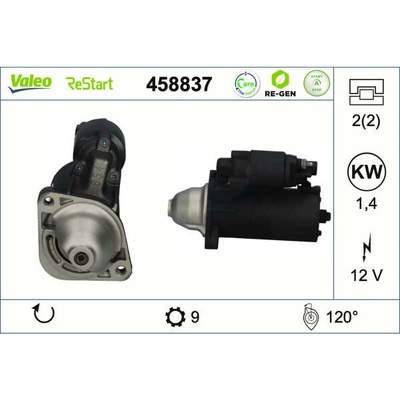 Startér VALEO 458837