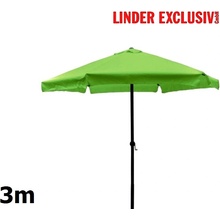 Záhradný slnečník LINDER EXCLUSIV 300 cm MC2001LG Lime Green