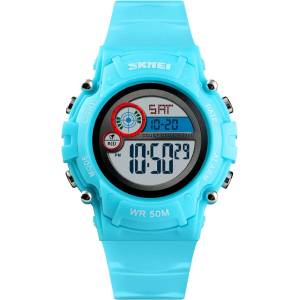 Skmei Детски дигитален часовник SKMEI Happy, Светло Син (SKMEI-1477-LIGHT-BLUE) Часовници