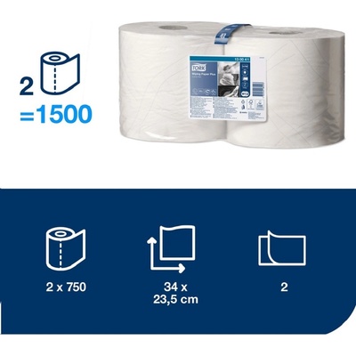 TORK Advanced 420 2 vrstvy, bílé, 2 x 750 ks