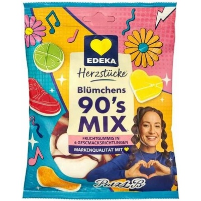 Edeka pestré gumové bonbony 90’s MIX 175 g