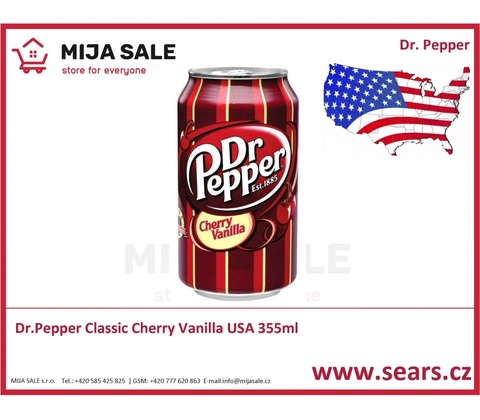 Dr Pepper Cherry Vanilla 355 ml