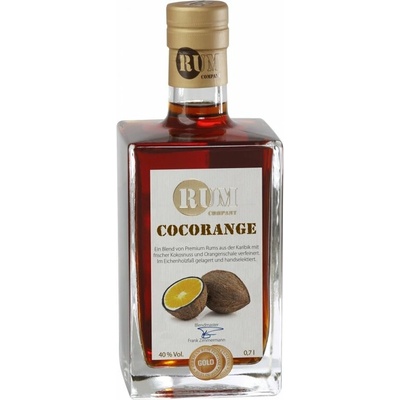 RUM COMPANY COCORANGE 40% 0,7 l (čistá fľaša)