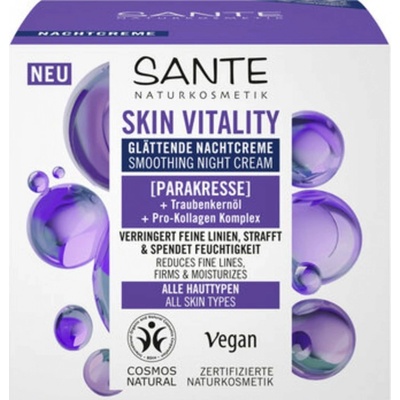 Sante Skin Vitality vyhlazující noční krém 50 ml