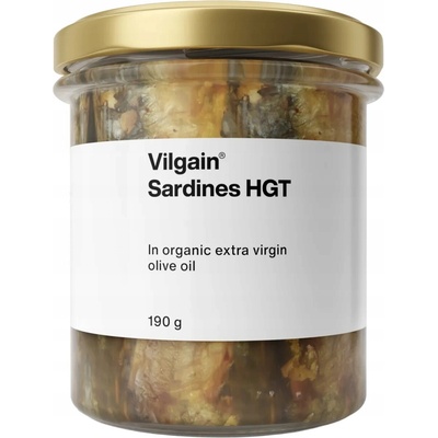 Vilgain Sardinky v bio extra panenském olivovém oleji 190 g – Zboží Mobilmania