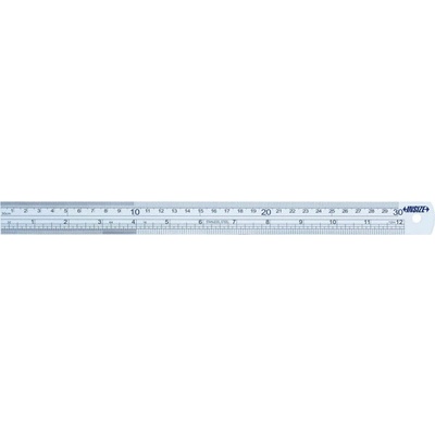 INSIZE Ocelové měřítko se stupnicí z obou stran typ 7110 200mm / 8"