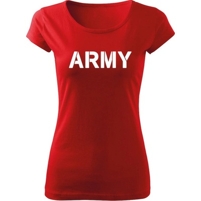 WARAGOD dámske tričko army červená