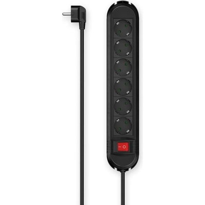 Hama 6 Plug 3 m Switch (223038)