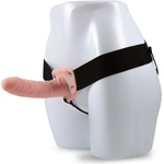 Blush Novelties Dr. Skin 6 Inch Hollow Strap On Vanilla