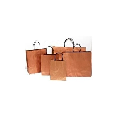 Darčeková papierová taška BRONZ, 35 x 13 x 31 x 6 cm