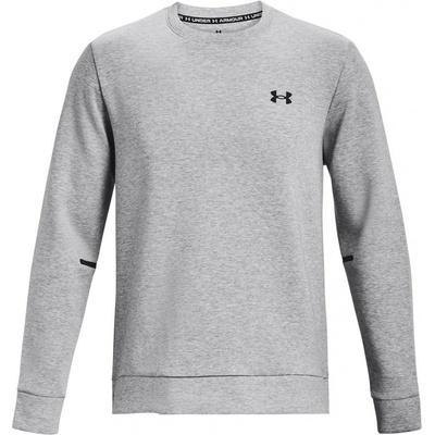 Under Armour mikina UA Unstoppable Flc Crew-GRY 1381688-011